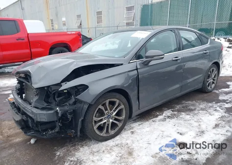 2020 Ford Fusion Sel z USA, uszkodzony, nr VIN 3FA6P0CD7LR174405